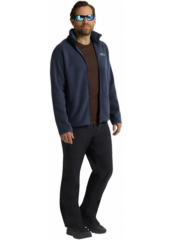 Коричневый демисезонный спортивный, кэжуал лонгслив Jack Wolfskin с логотипом