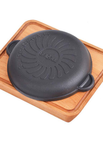 Чавунна сковорода на дошці 18 см Н-1825-Д Brizoll (233117058)