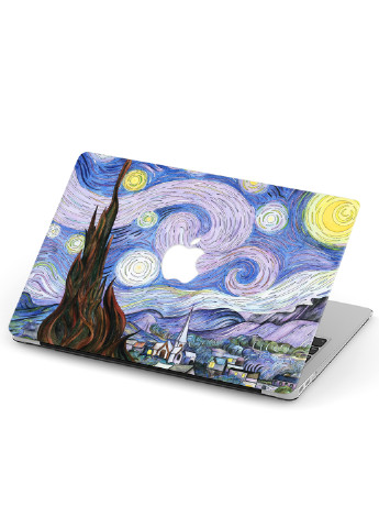 Чехол пластиковый для Apple MacBook Pro 13 A1278 Винсент Ван Гог Звездная ночь (Vincent Van Gogh Starry Night) (6347-2326) MobiPrint (218988009)