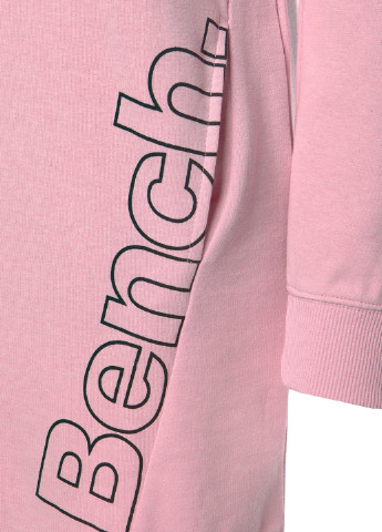 Розовое спортивное платье Bench однотонное