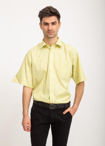 Желтая кэжуал рубашка Framzoni