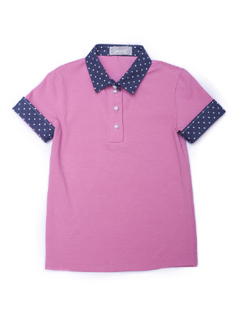 Рожева літня футболка з коротким рукавом Kids Couture