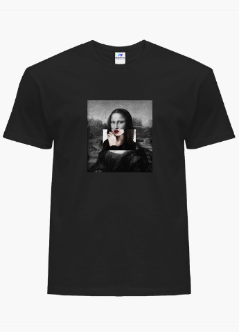 Футболка жіноча Ренесанс Мона Ліза "Джоконда» (Mona Lisa La Gioconda) (8976-1202) XXL MobiPrint - (227212236)