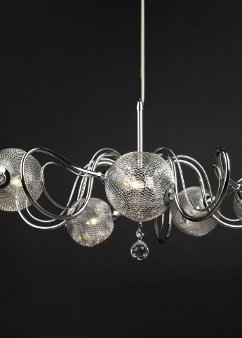 Люстра молекула галогенна для натяжної стелі BR-01 361S/5 G9 Brille (253887000)