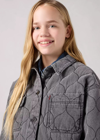 Сіра демісезонна куртка Levi's