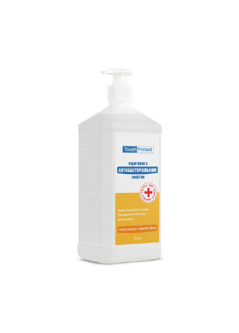 Жидкое мыло с антибактериальным эффектом Календула-Чабрец 1000 мл Touch Protect (251847709)