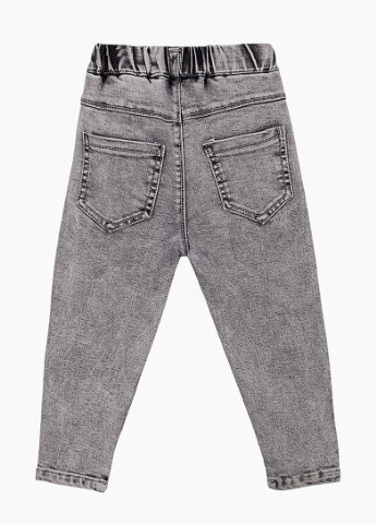 Серые демисезонные джинсы 5512 128 серый (2000904109289) Kai-Kai
