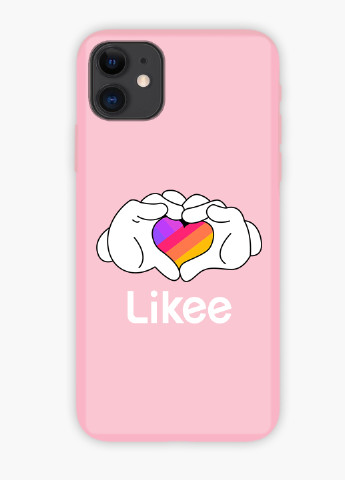 Чохол силіконовий Apple Iphone 7 plus Лайк (Likee) (17364-1711) MobiPrint (219777317)