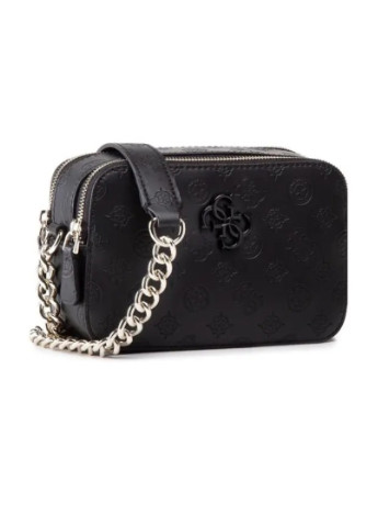 Жіноча прямокутна сумка GUESS крос-боді чорна No Brand (252971303)