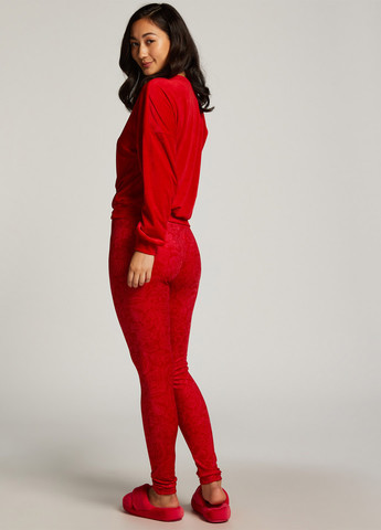 Красные демисезонные леггинсы Hunkemoller