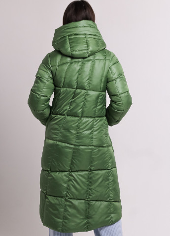 Зеленое зимнее Пальто длинное зеленое Icon