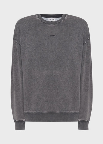 Серый свитшот PRPY варенка потертости, вышивка (366302630)