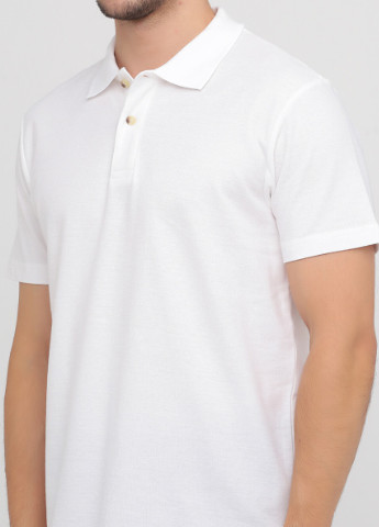 Белая футболка-мужское хлопковое поло с коротким рукавом для мужчин Stedman однотонная