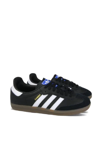 Чорні кросівки b75807 демісезон adidas Originals Samba OG