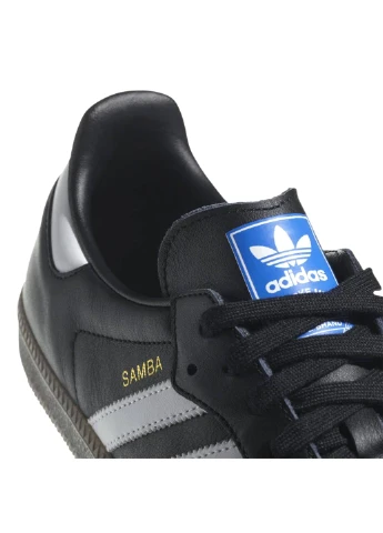 Чорні кросівки b75807 демісезон adidas Originals Samba OG