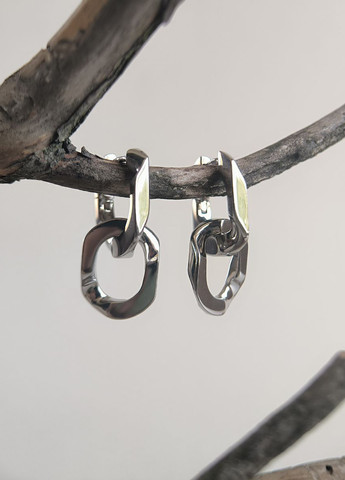 Серьги Silver Flame (350941490)