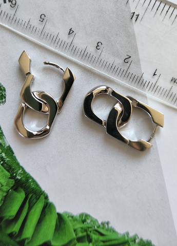 Серьги Silver Flame (350941490)