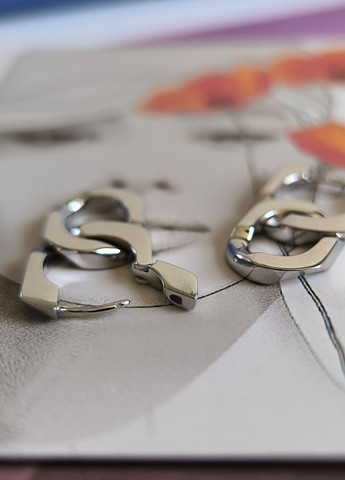 Серьги Silver Flame (350941490)