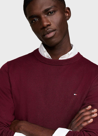 Бордовий демісезонний джемпер джемпер Tommy Hilfiger