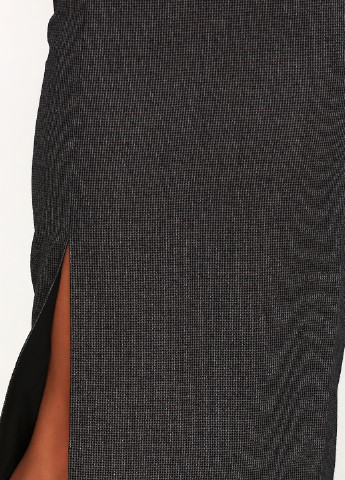 Серо-коричневая кэжуал с узором гусиная лапка юбка My choice by NK карандаш