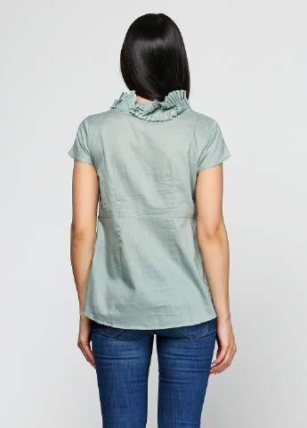 Зеленая летняя блуза Merona