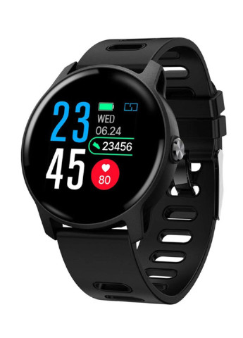 Смарт-годинник Smart Watch swo1020 black silicone (190468380)