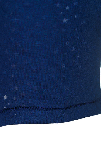 Темно-синяя летняя футболка Yumster Темно-синяя футболка со звёздочками