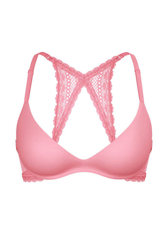 Рожевий демісезонний комплект (бюстгальтер, трусики) Victoria's Secret
