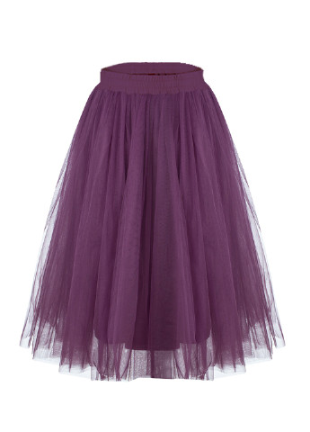 Фиолетовая праздничный однотонная юбка Тю-Тю! пышная