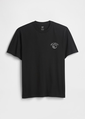 Черная футболка Gap