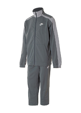 Серый демисезонный костюм (олимпийка, брюки) Nike Nike U NSW HBR POLY TRACKSUIT