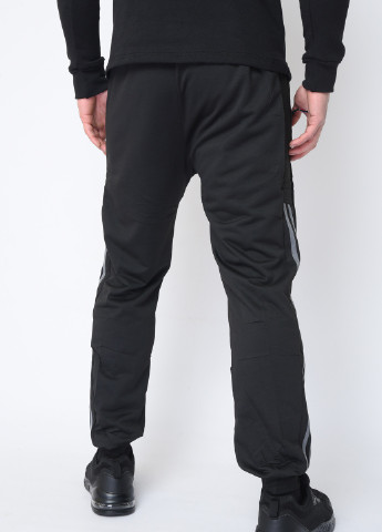 Спортивні чоловічі штани чорного кольору Let's Shop (256547510)