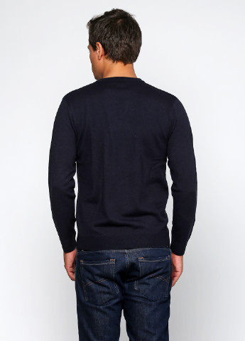 Темно-синий демисезонный пуловер пуловер Pierre Cardin