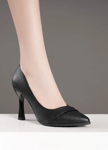 SHEIN Туфлі туфлі-човники чорний з штучна шкіра, китай — демісезон (340109267)