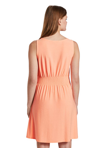 Помаранчева кежуал сукня кльош Tom Tailor однотонна