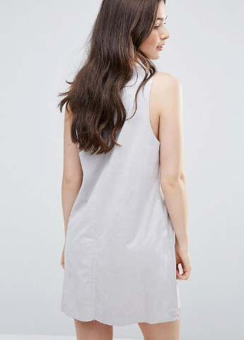 Молочное кэжуал платье Asos