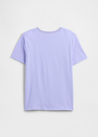 Фіолетова літня футболка Gap