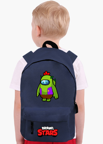 Детский рюкзак Спайк Бравл Старс Амонг Ас (Spike Brawl Stars with Pin Among Us) (9263-2590) MobiPrint (217832366)