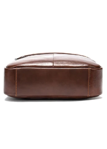 Чоловіча шкіряна сумка 23,5х28х6 см Vintage (229459395)