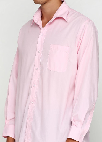 Розовая кэжуал рубашка однотонная Lee Cooper