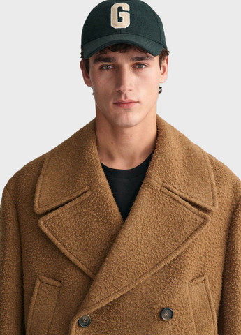 Світло-коричневе демісезонне Пальто двобортне Gant