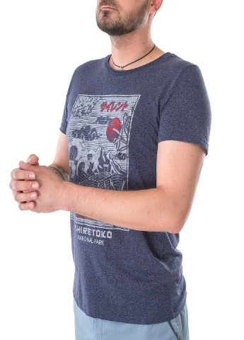 Синяя футболка E-Bound