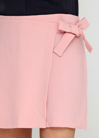 Светло-розовая кэжуал однотонная юбка By Very