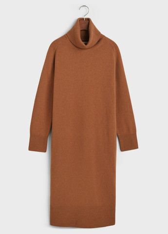 Коричнева кежуал сукня сукня светр Gant однотонна