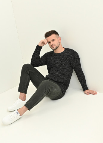 Чорний зимовий джемпер Lagos