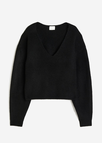 Черный демисезонный джемпер H&M