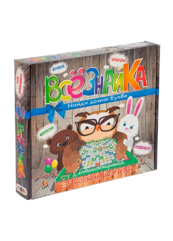 Игра настольная Всезнайка Strateg (253264583)