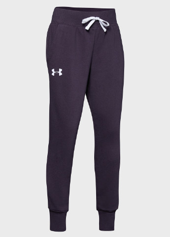 Фиолетовые спортивные демисезонные зауженные брюки Under Armour