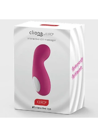 Інтерактивний мінівібратор Cliona Purple для клітора і ерогенних зон Kiiroo (252297765)
