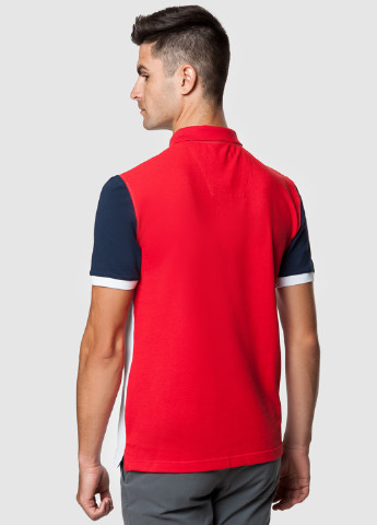 Красная футболка-футболка поло мужская для мужчин Arber